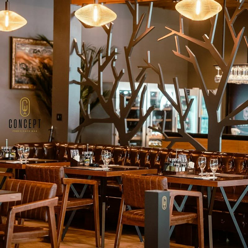 Ресторан Концепт Струмица - паметно осветлување